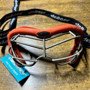 Debeer lacrosse goggles nwt